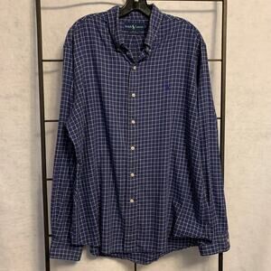 Ralph Lauren Custom‎ Fit Dress Shirt  XL